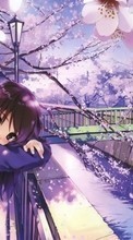Scaricare immagine Anime, Girls, Sakura sul telefono gratis.