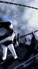 Scaricare immagine Anime, Girls, Black Rock Shooter sul telefono gratis.