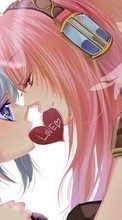 Scaricare immagine Anime, Hearts, Love, Valentine&#039;s day sul telefono gratis.