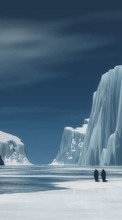 Scaricare immagine Landscape, Winter, Art, Antarctica, Arctic sul telefono gratis.