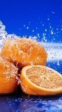 Scaricare immagine 540x960 Fruits, Water, Food, Oranges sul telefono gratis.