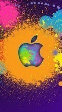 Scaricare immagine Brands, Art, Logos, Apple sul telefono gratis.