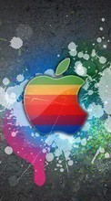 Scaricare immagine Apple, Art, Brands, Logos sul telefono gratis.