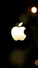 Scaricare immagine Apple, Brands, Background, Logos sul telefono gratis.