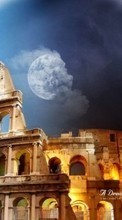 Scaricare immagine Architecture, Art photo, Italy, Colosseum, Landscape sul telefono gratis.