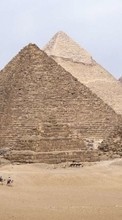Landscape, Architecture, Pyramids, Egypt