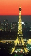 Scaricare immagine Landscape, Cities, Architecture, Paris, Eiffel Tower sul telefono gratis.