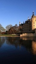 Scaricare immagine Landscape, Rivers, Architecture, Castles sul telefono gratis.