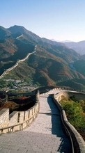 Scaricare immagine Architecture,Landscape,Great Wall of China sul telefono gratis.