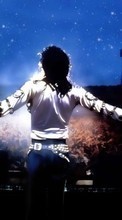 Scaricare immagine Music, Humans, Art, Artists, Men, Michael Jackson sul telefono gratis.