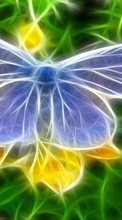 Scaricare immagine Butterflies, Insects, Art, Drawings sul telefono gratis.