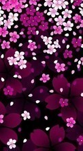 Scaricare immagine Flowers, Backgrounds, Art sul telefono gratis.