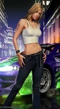 Scaricare immagine 240x400 Games, Humans, Girls, Art, Need for Speed sul telefono gratis.