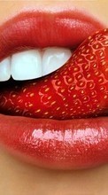 Scaricare immagine Strawberry, Backgrounds, Art sul telefono gratis.