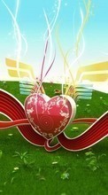 Scaricare immagine 720x1280 Hearts, Objects, Love, Valentine&#039;s day sul telefono gratis.