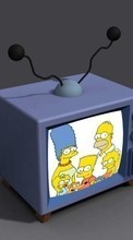 Scaricare immagine 1024x600 Cartoon, Art, The Simpsons sul telefono gratis.