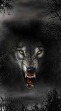 Scaricare immagine 540x960 Animals, Wolfs, Art sul telefono gratis.