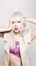 Scaricare immagine Artists,Girls,Lady Gaga,People sul telefono gratis.