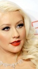 Scaricare immagine Artists, Girls, Christina Aguilera, People, Music sul telefono gratis.