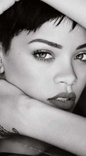 Scaricare immagine Artists, Girls, People, Music, Rihanna sul telefono gratis.