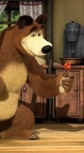 Scaricare immagine Masha and the Bear, Cartoon sul telefono gratis.