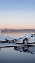Scaricare immagine Aston Martin, Auto, Sea, Transport sul telefono gratis.