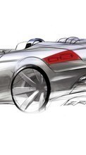 Scaricare immagine 1024x600 Transport, Auto, Audi, Drawings sul telefono gratis.