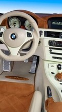Scaricare immagine 320x480 Transport, Auto, BMW, Interior sul telefono gratis.