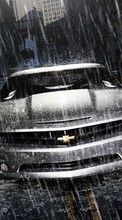 Scaricare immagine Auto, Rain, Chevrolet, Transport sul telefono gratis.