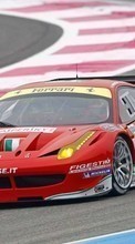 Scaricare immagine Auto, Ferrari, Races, Sports, Transport sul telefono gratis.