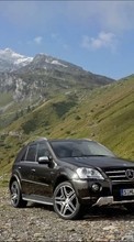 Scaricare immagine Auto, Mountains, Mersedes, Transport sul telefono gratis.