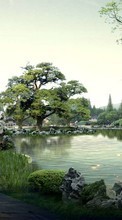 Scaricare immagine Asia,Trees,Landscape sul telefono gratis.