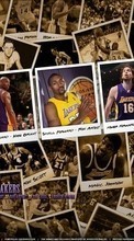 Scaricare immagine Sport, Backgrounds, Men, Basketball, Lakers sul telefono gratis.