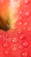 Scaricare immagine Fruits, Food, Apples, Drops sul telefono gratis.