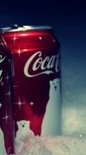 Scaricare immagine Brands, Food, Coca-cola, Drinks, Snow sul telefono gratis.