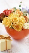 Scaricare immagine Bouquets, Flowers, Plants, Roses sul telefono gratis.