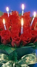 Scaricare immagine 240x400 Holidays, Flowers, Roses sul telefono gratis.