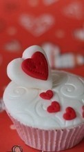 Scaricare immagine Valentine&#039;s day, Food, Objects, Hearts sul telefono gratis.
