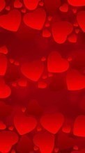 Scaricare immagine Valentine&#039;s day,Background,Holidays,Hearts sul telefono gratis.