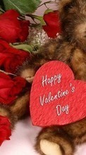 Scaricare immagine Holidays, Hearts, Toys, Valentine&#039;s day sul telefono gratis.