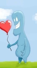 Scaricare immagine 320x480 Hearts, Love, Valentine&#039;s day, Drawings sul telefono gratis.