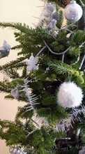 Scaricare immagine Holidays, Trees, New Year, Fir-trees sul telefono gratis.
