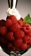Scaricare immagine Fruits, Food, Dessert, Raspberry, Berries sul telefono gratis.