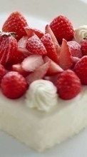Scaricare immagine Dessert, Food, Fruits, Strawberry sul telefono gratis.