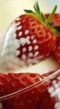 Scaricare immagine Dessert, Food, Strawberry sul telefono gratis.