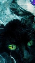 Scaricare immagine Animals, Humans, Cats, Girls, Gothic sul telefono gratis.