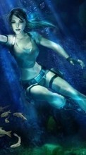 Scaricare immagine Games, Girls, Lara Croft: Tomb Raider sul telefono gratis.