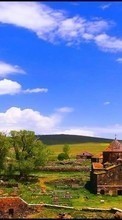 Scaricare immagine 1080x1920 Landscape, Houses, Sky sul telefono gratis.