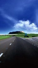 Scaricare immagine Roads, Sky, Clouds, Landscape sul telefono gratis.