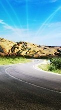 Landscape, Roads per Sony Xperia Z2 Tablet